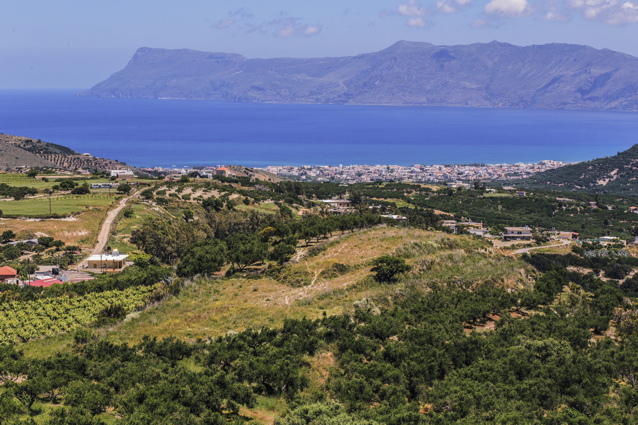 South Crete. Rocky costline.